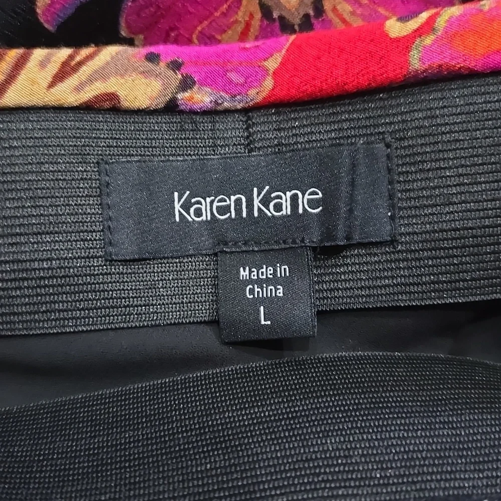Karen Kane Floral Midi Skirt Size‎ L